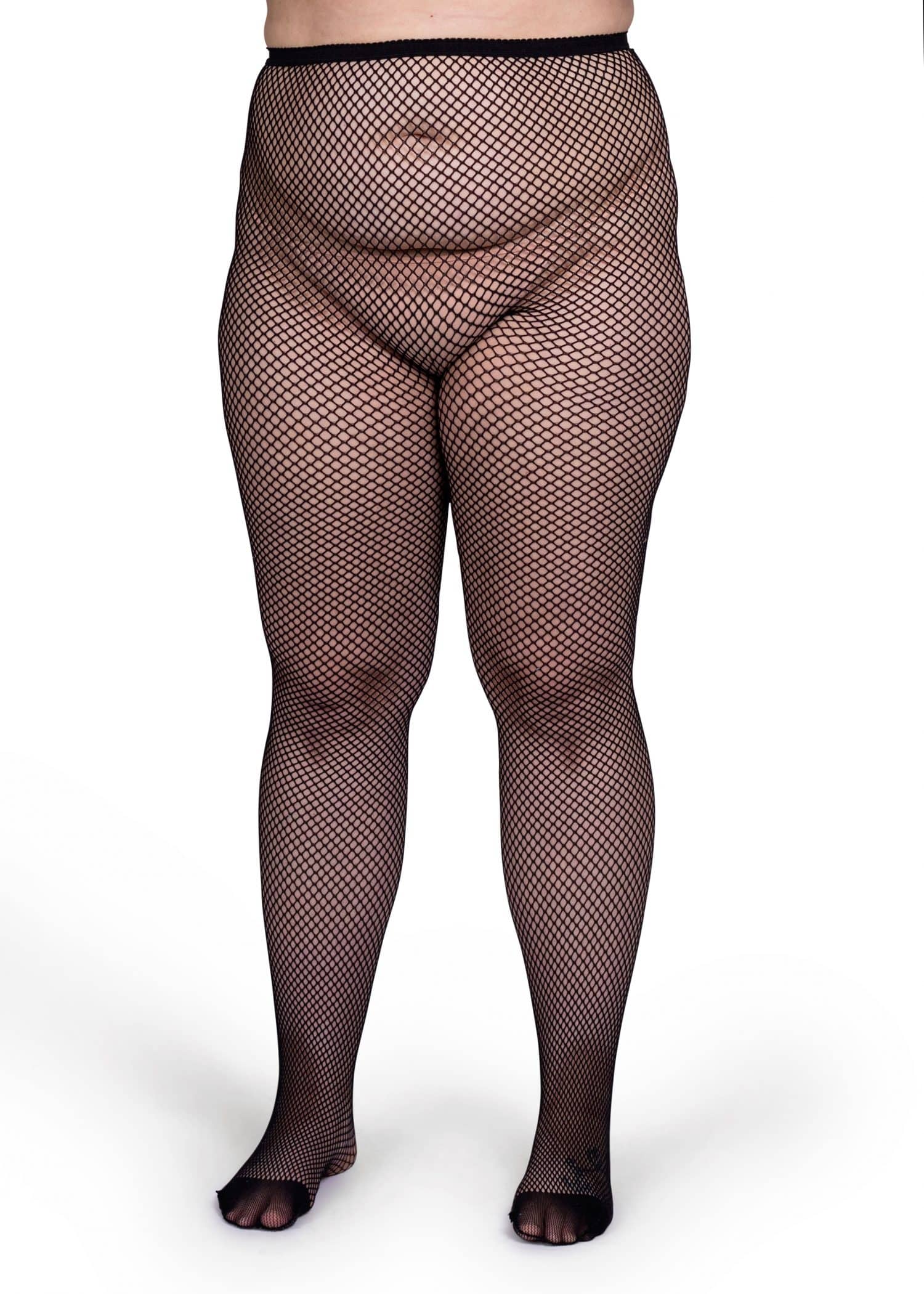 christina osei add photo plus size net stockings