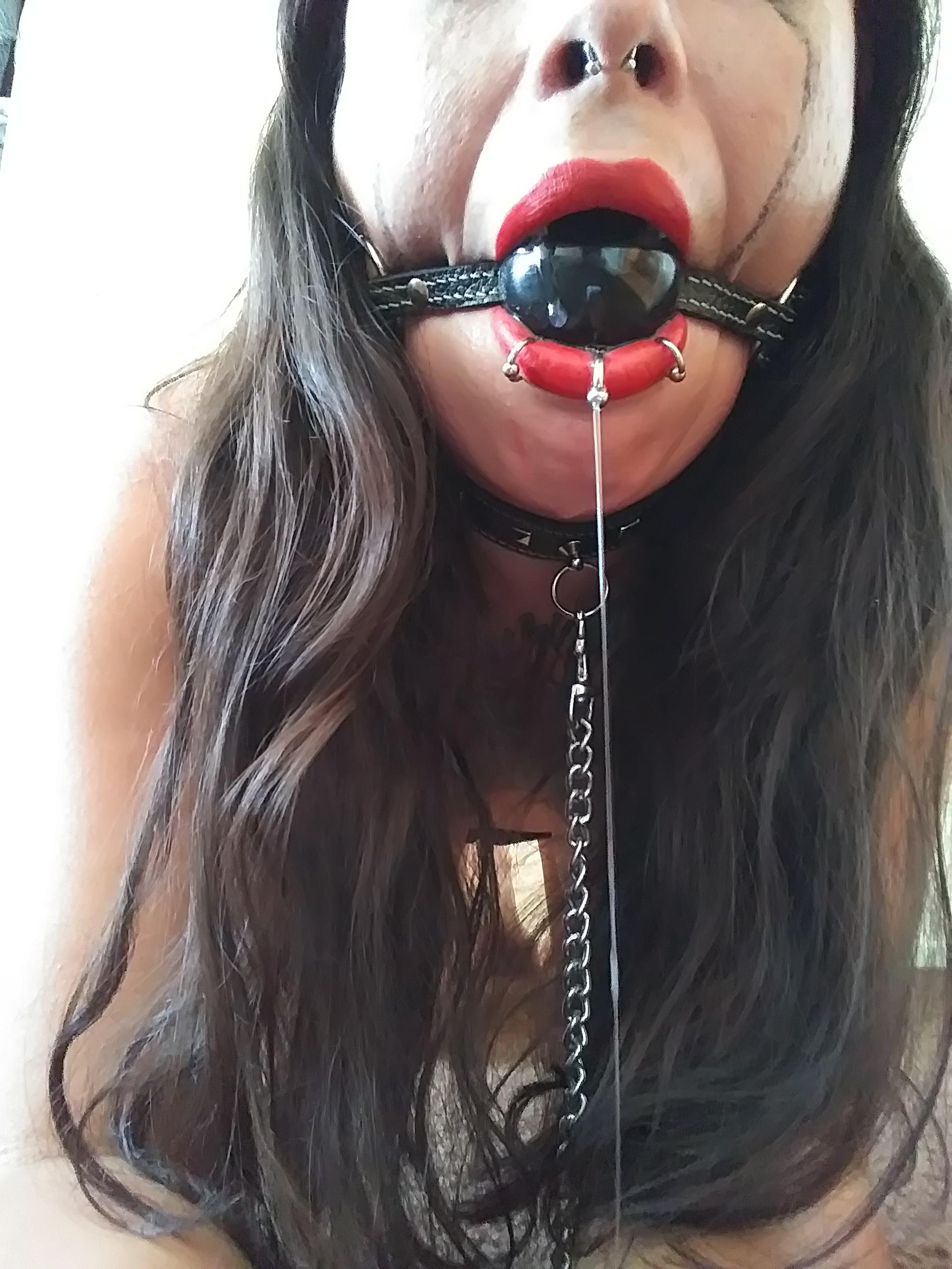 albert hanson recommends ball gag drool pic
