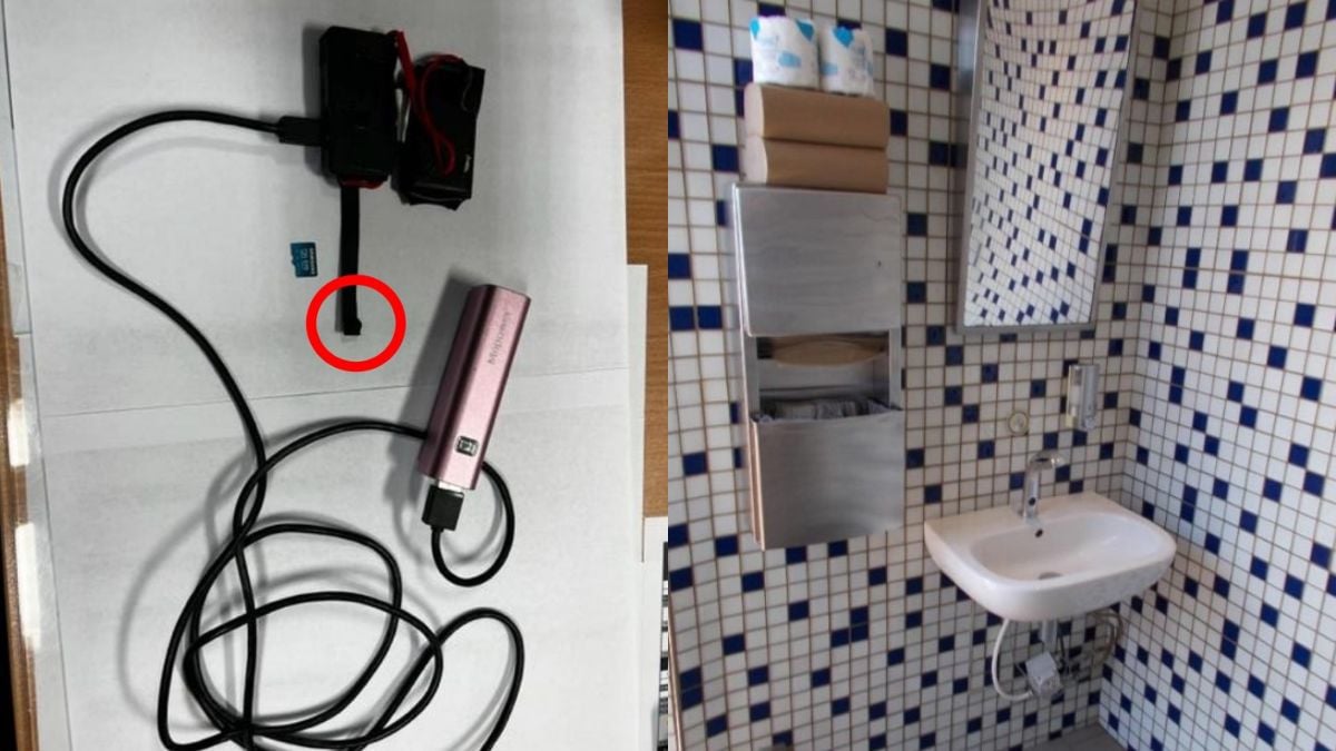 donny hendrickson recommends Bathroom Hidden Camera Photos