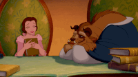 adijat jimoh recommends beauty and the beast library gif pic
