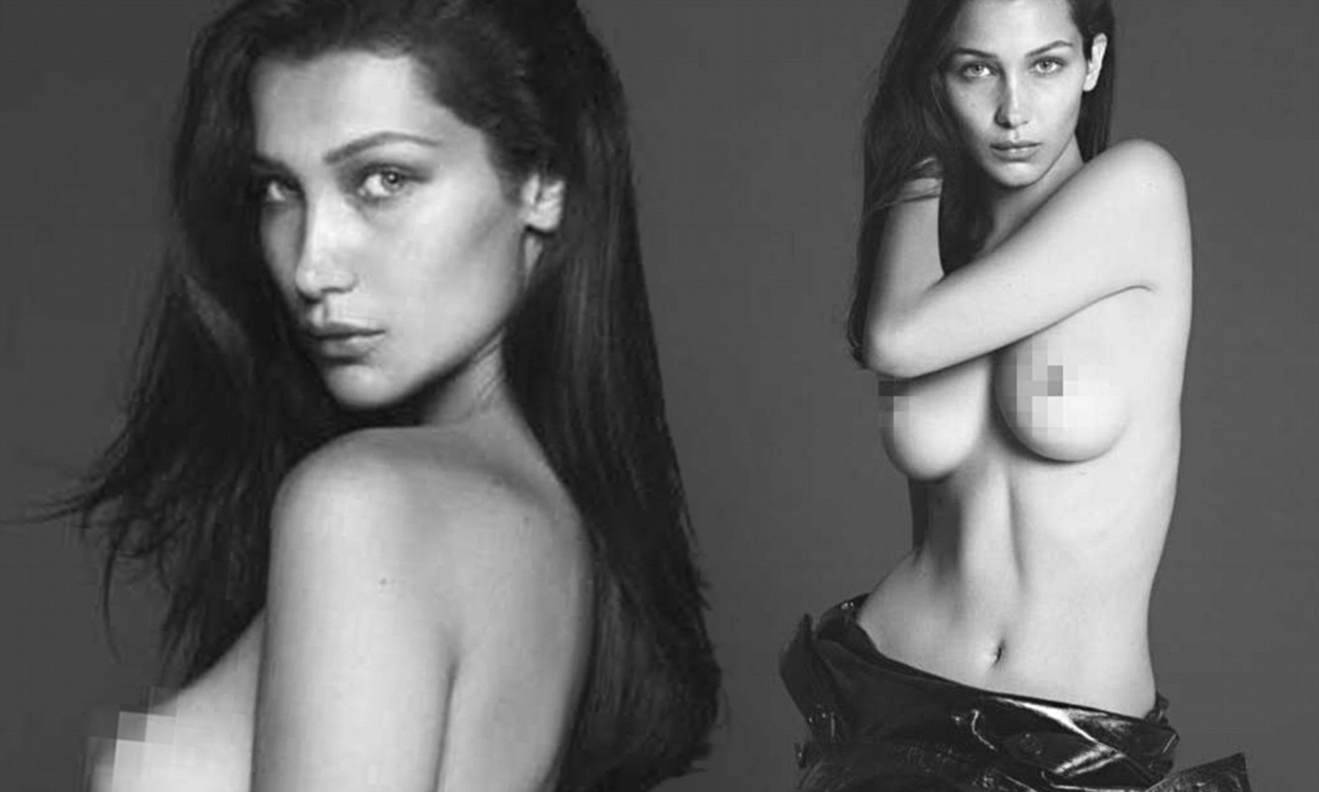 alex anglero recommends bella hadid topless photoshoot pic