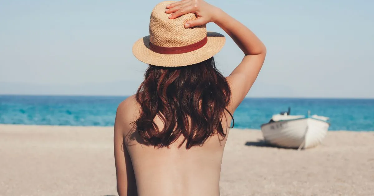 arthur aber add naked on non nude beach photo