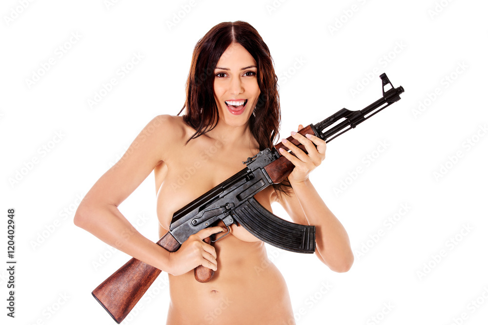 catlin brewer recommends nude women with guns pic