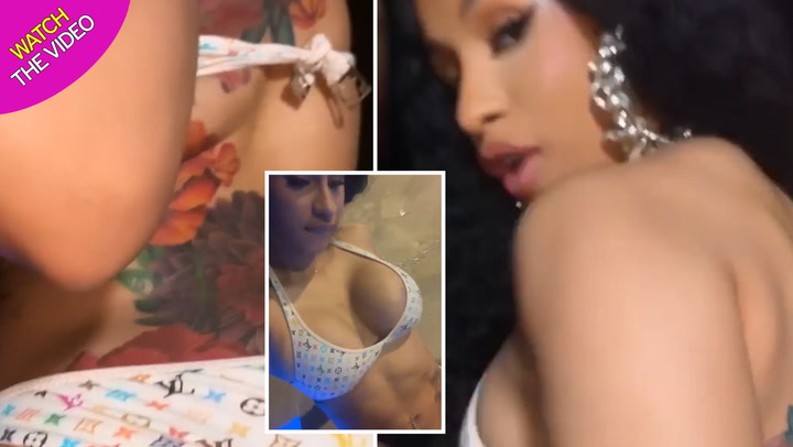 cardi bs tits