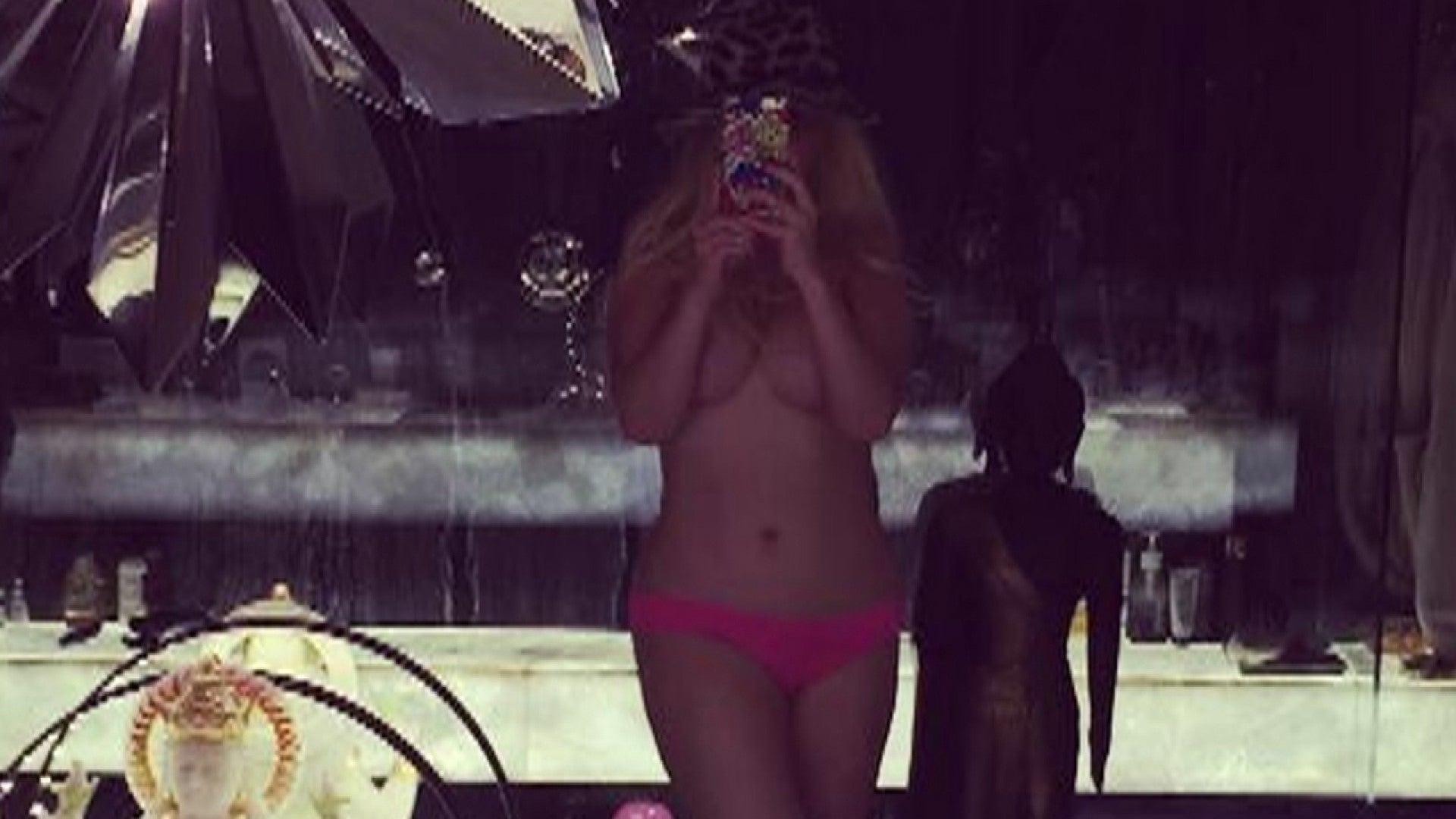 Best of Christina aguilera topless selfie