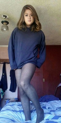 Best of Chubby teen in pantyhose