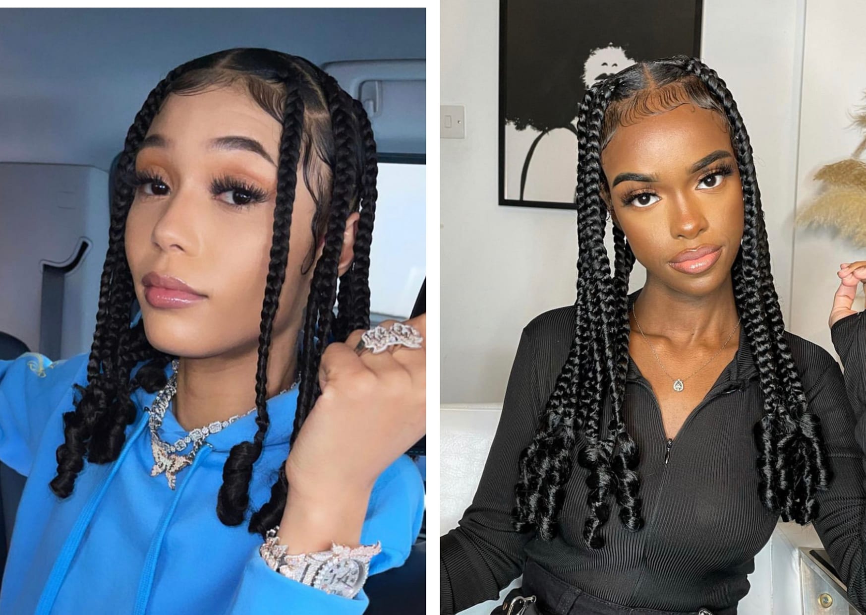 bonnie backus add coi leray braids with curly ends photo