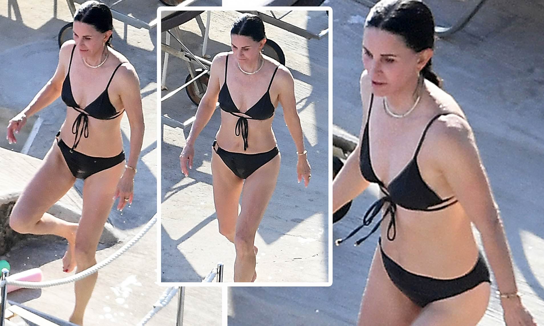 craig bathurst share courteney cox bikini photos