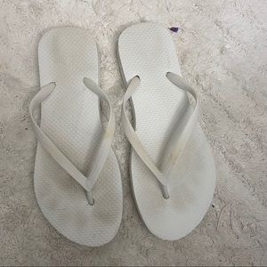 Dirty White Flip Flops hippie porn