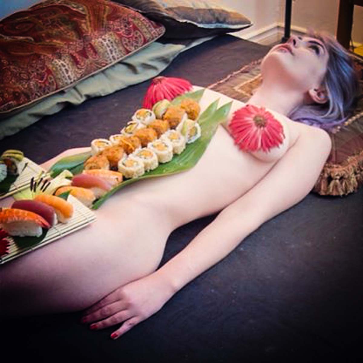 amy hilden recommends naked women with food pic