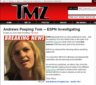 babalwa recommends Erin Andrews Spy Video
