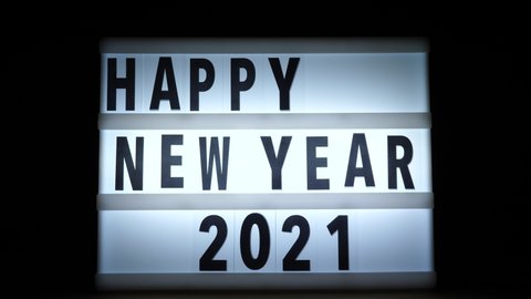 Best of Happy new year 2021 flashing images