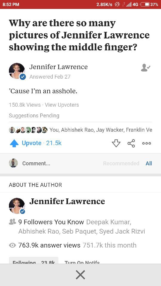 Jennifer Lawrence Ass Hole core pic