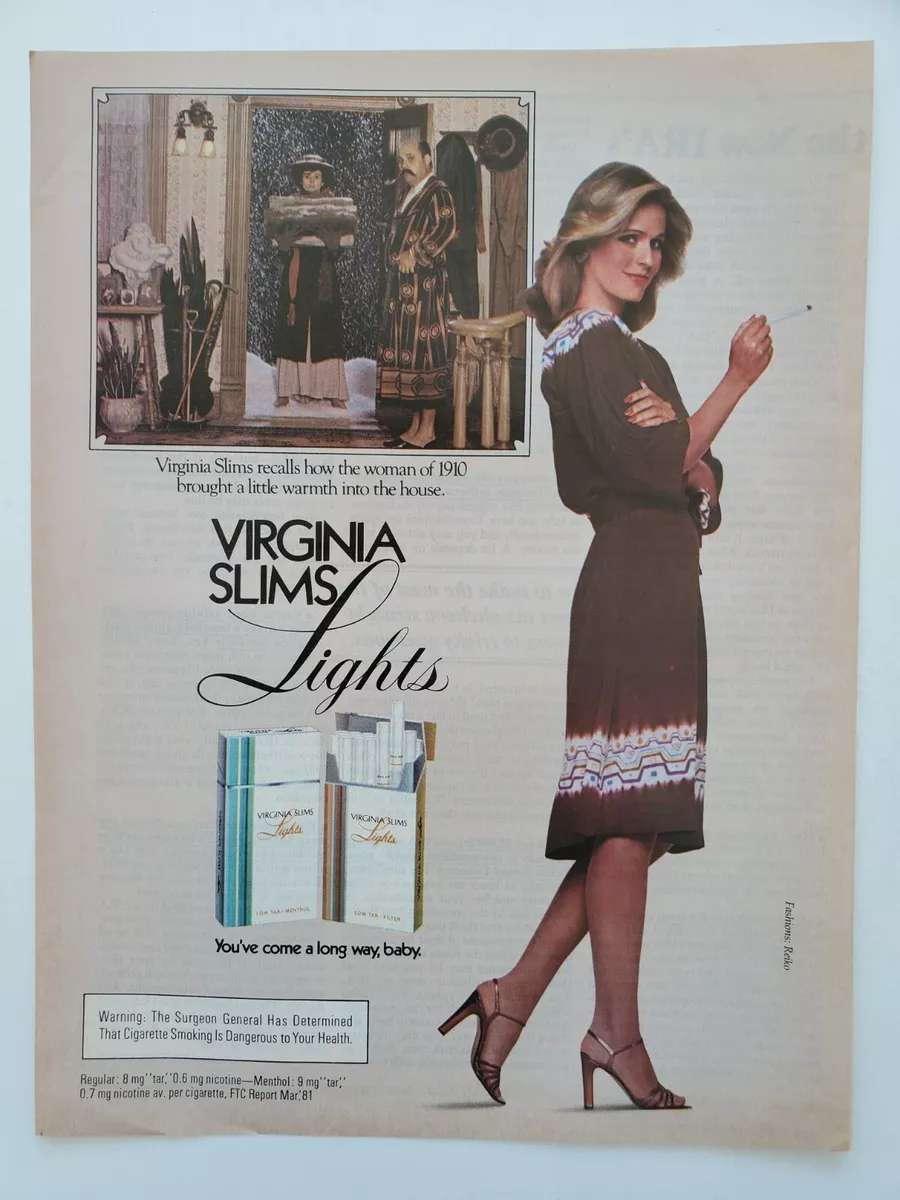 donald quintero add women smoking virginia slims photo