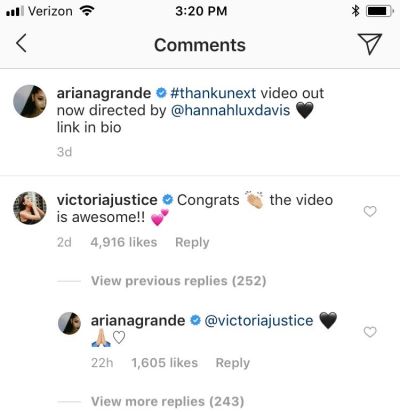 aaron swayne recommends Victoria Justice And Ariana Grande Beef