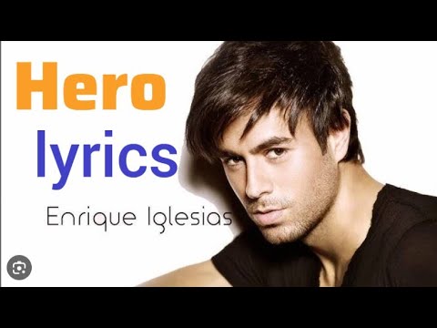 danny conejo recommends enrique iglesias hero download pic