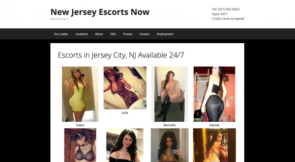 escorts in nj backpage