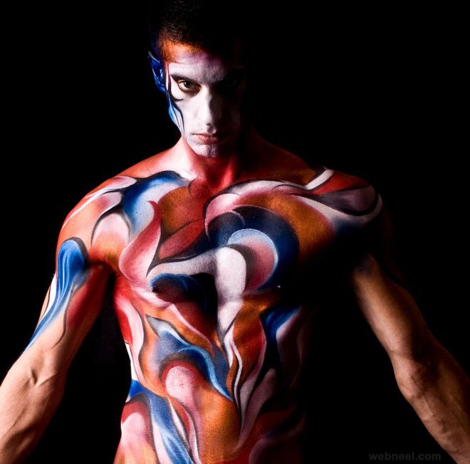 abhyuday singh chauhan recommends Male Body Painting Pictures