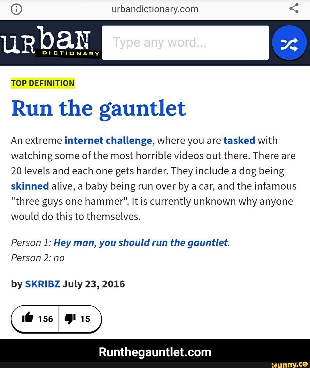 Best of Run the gauntlet videos