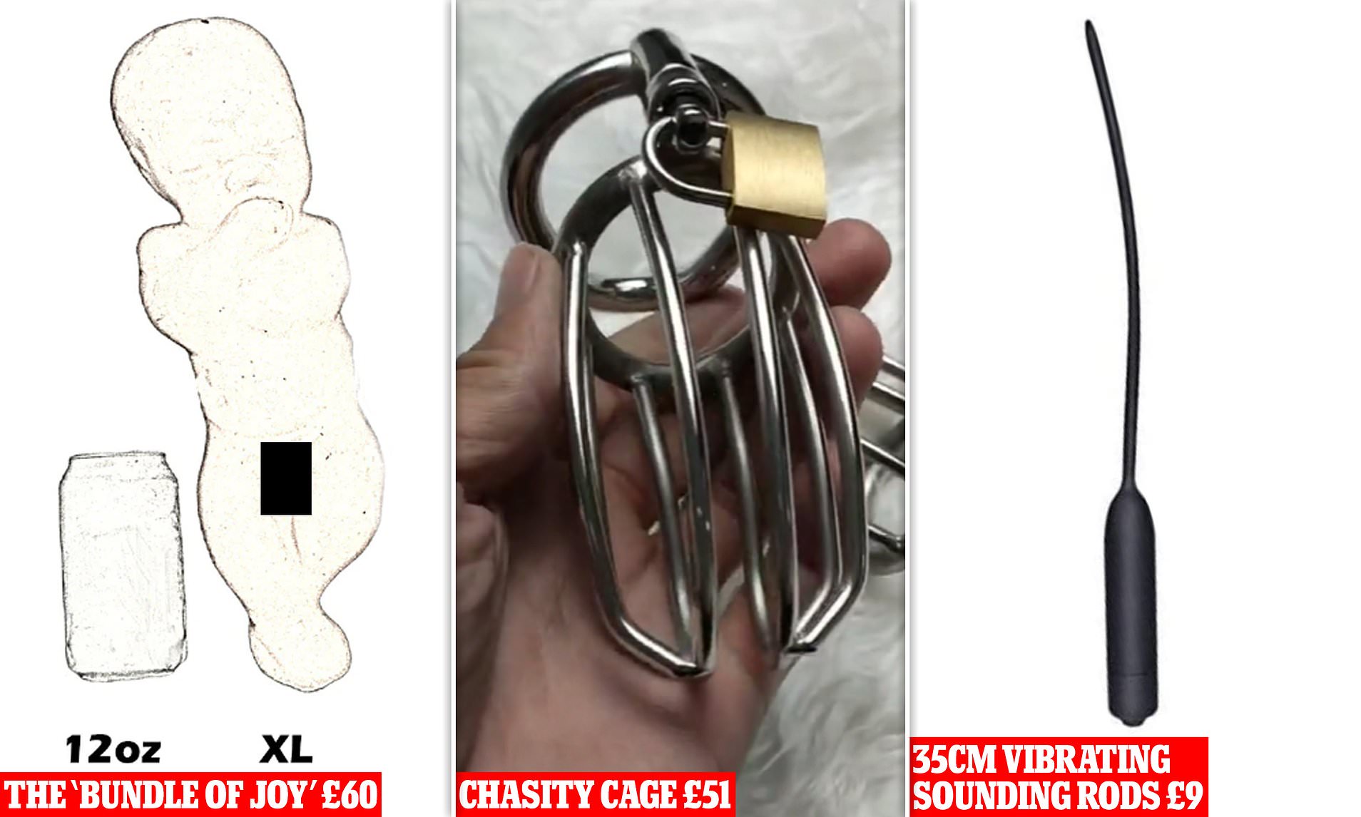 Diy Chastity Cage is horny