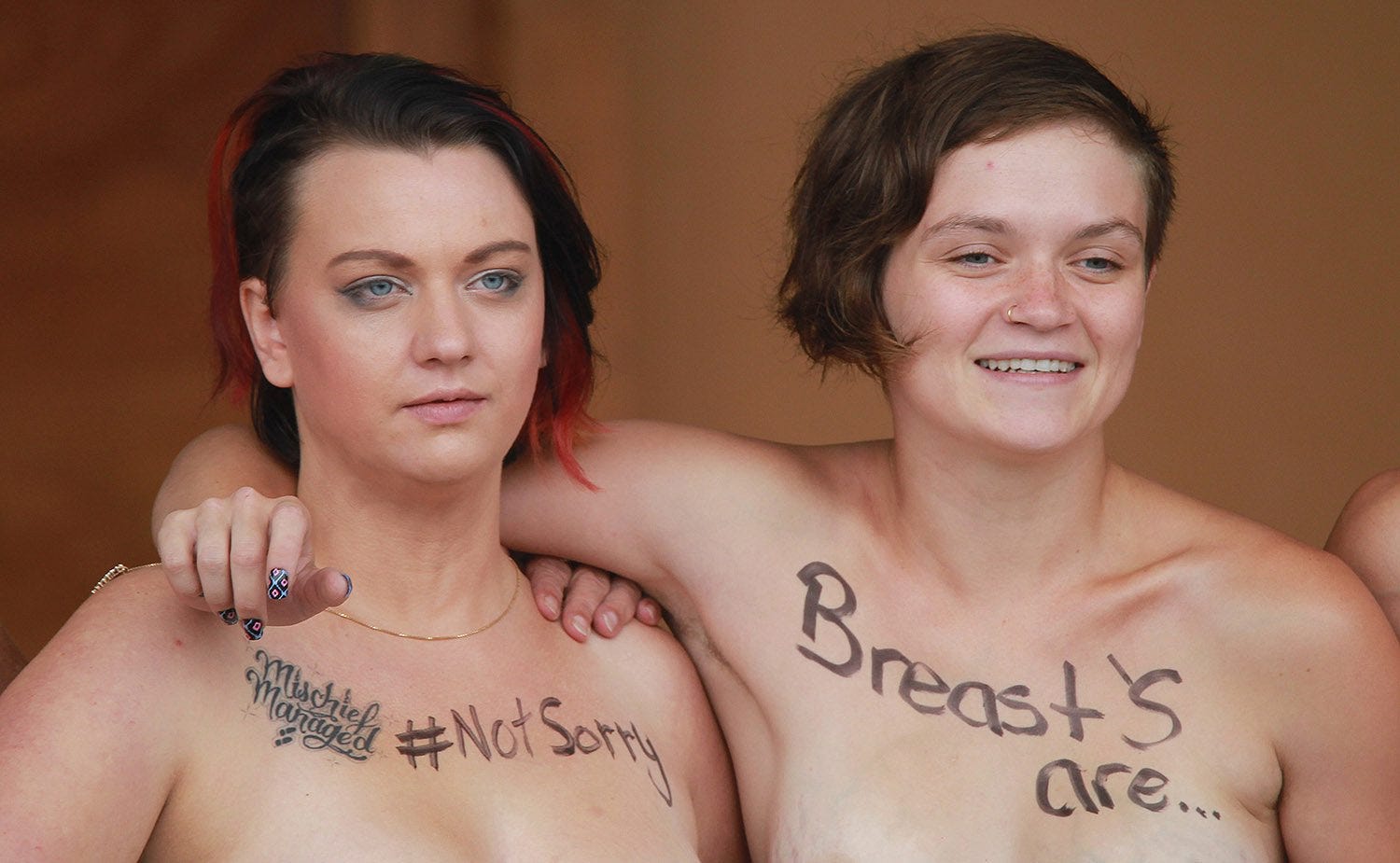 brandon penrose recommends women showing their breasts pic