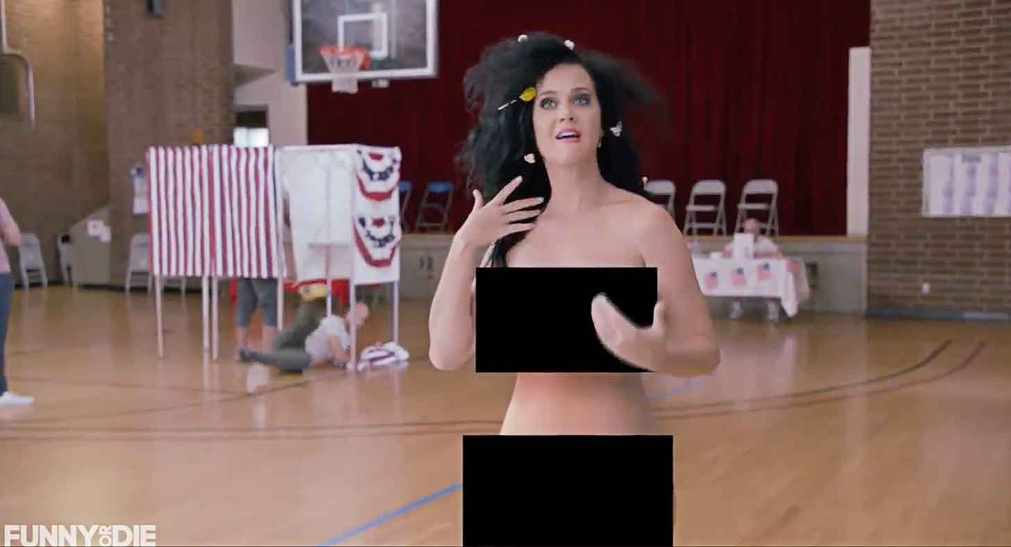 breanne noel recommends katy perry vote naked uncensored pic