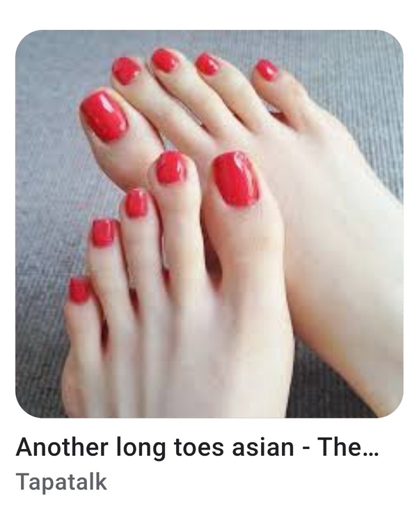 dania wilson recommends foot fetish long toes pic