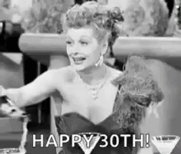 Best of Funny happy 30th birthday animated gif