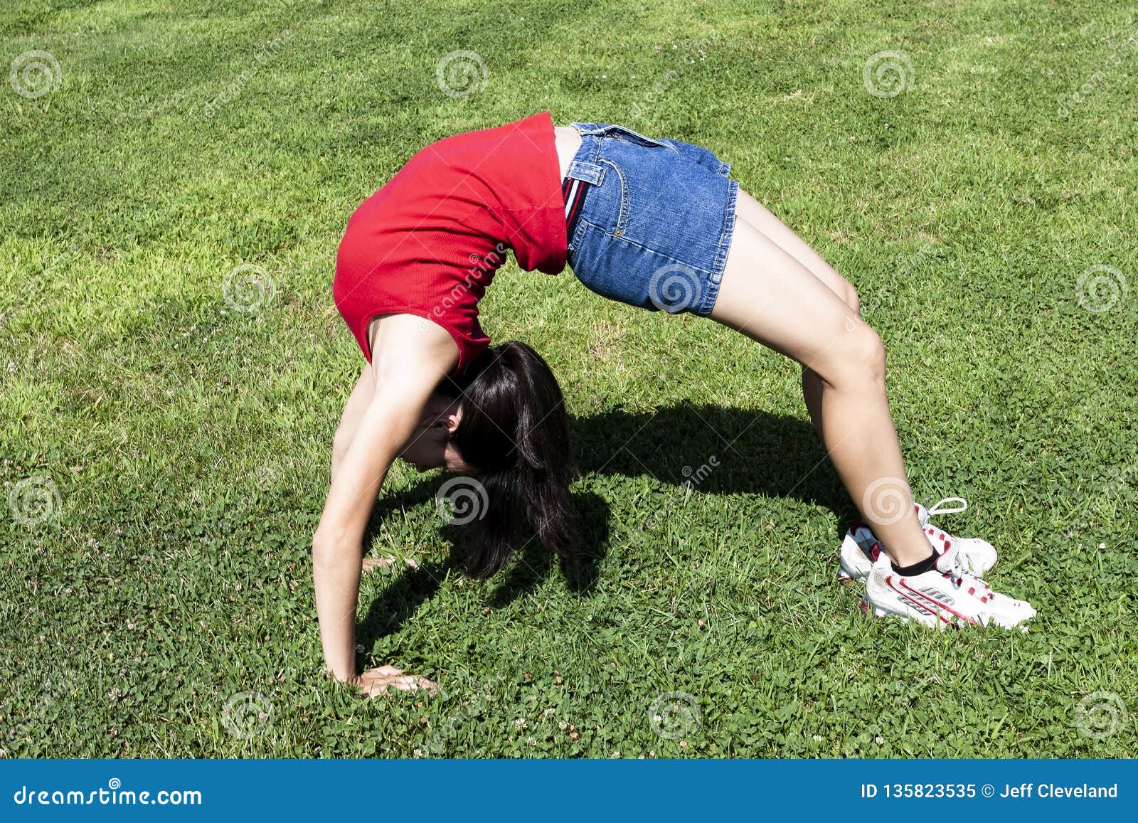 conrado carreon recommends girl bending over backwards pic