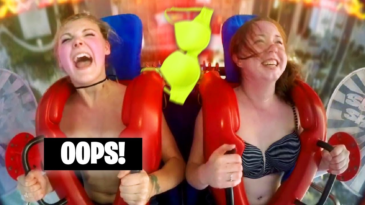 ben morrisey add photo girl on roller coaster loses shirt
