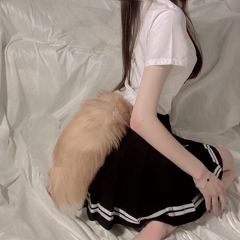 christopher l cobb recommends girl with fox tail pic