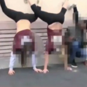barbara hewer recommends girls twerking at school pic