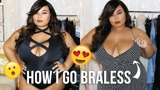 david boner recommends going braless with large breasts pic