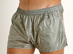 guys in nylon shorts