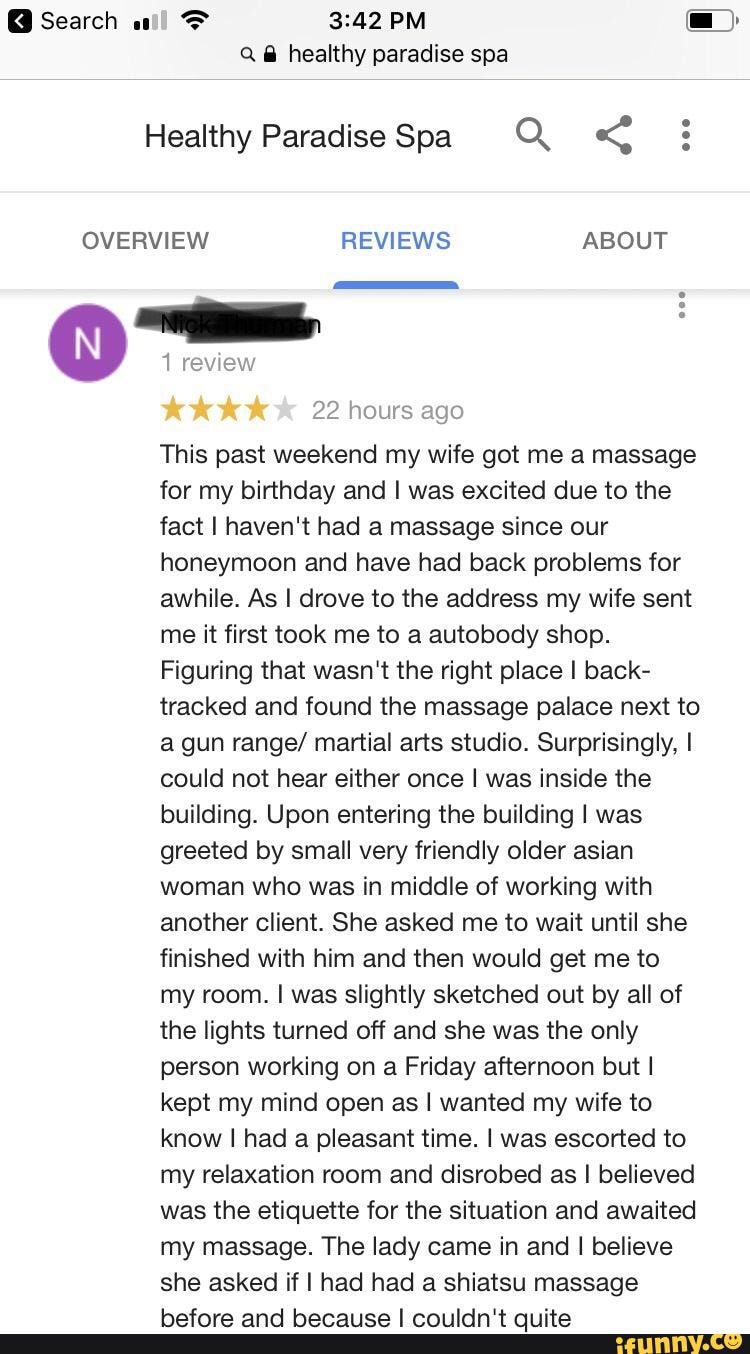 Happy Ending Massage For My Wife message forums