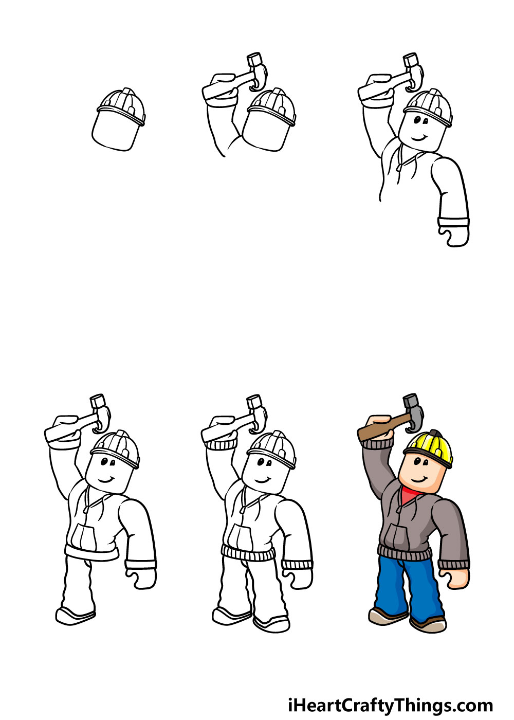 How To Draw A Roblox Character Girl his daughter