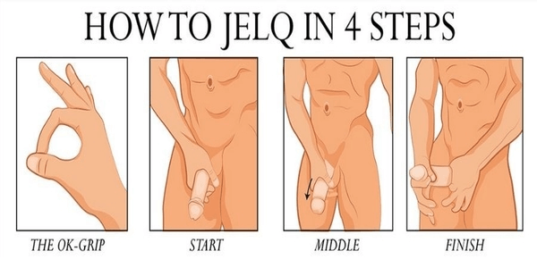 how to dry jelq