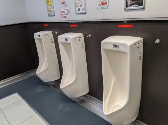Best of Japanese woman pissing in public toilet