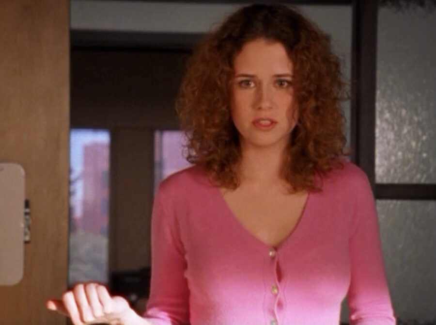 Best of Jenna fischer curly hair