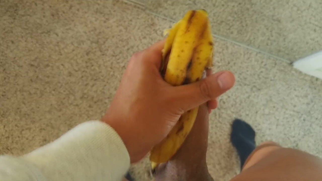 jerk off with banana