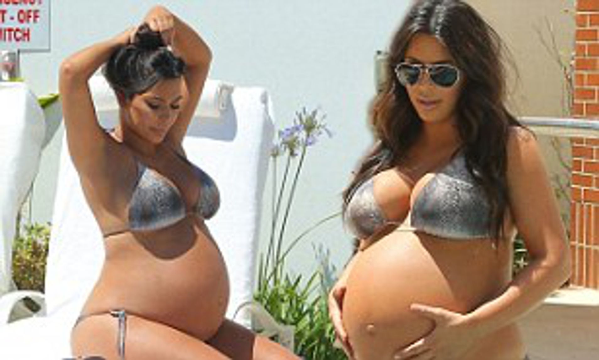 claudia severino recommends Kim Kardashian Pregnant In Bikini