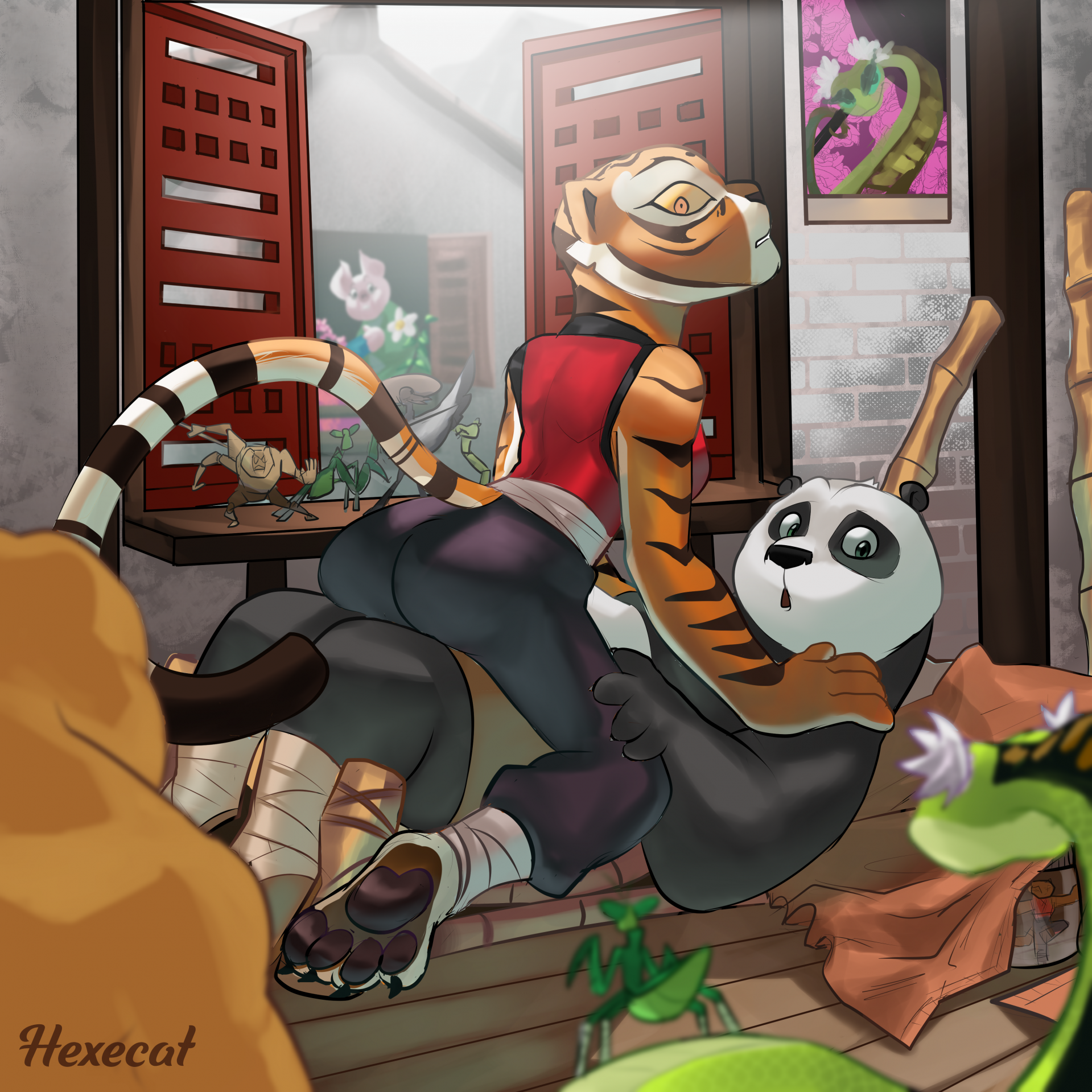 kung fu panda tigress and po sex