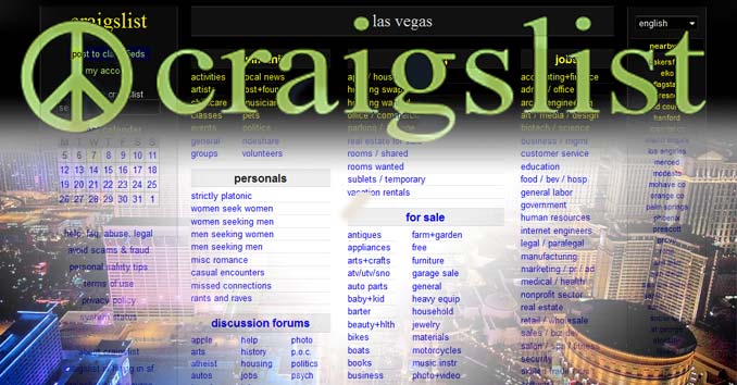 Las Vegas Craigs List fingers pussy