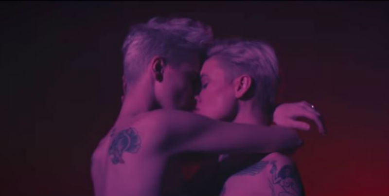 allan nepomuceno share lesbian kiss music video photos
