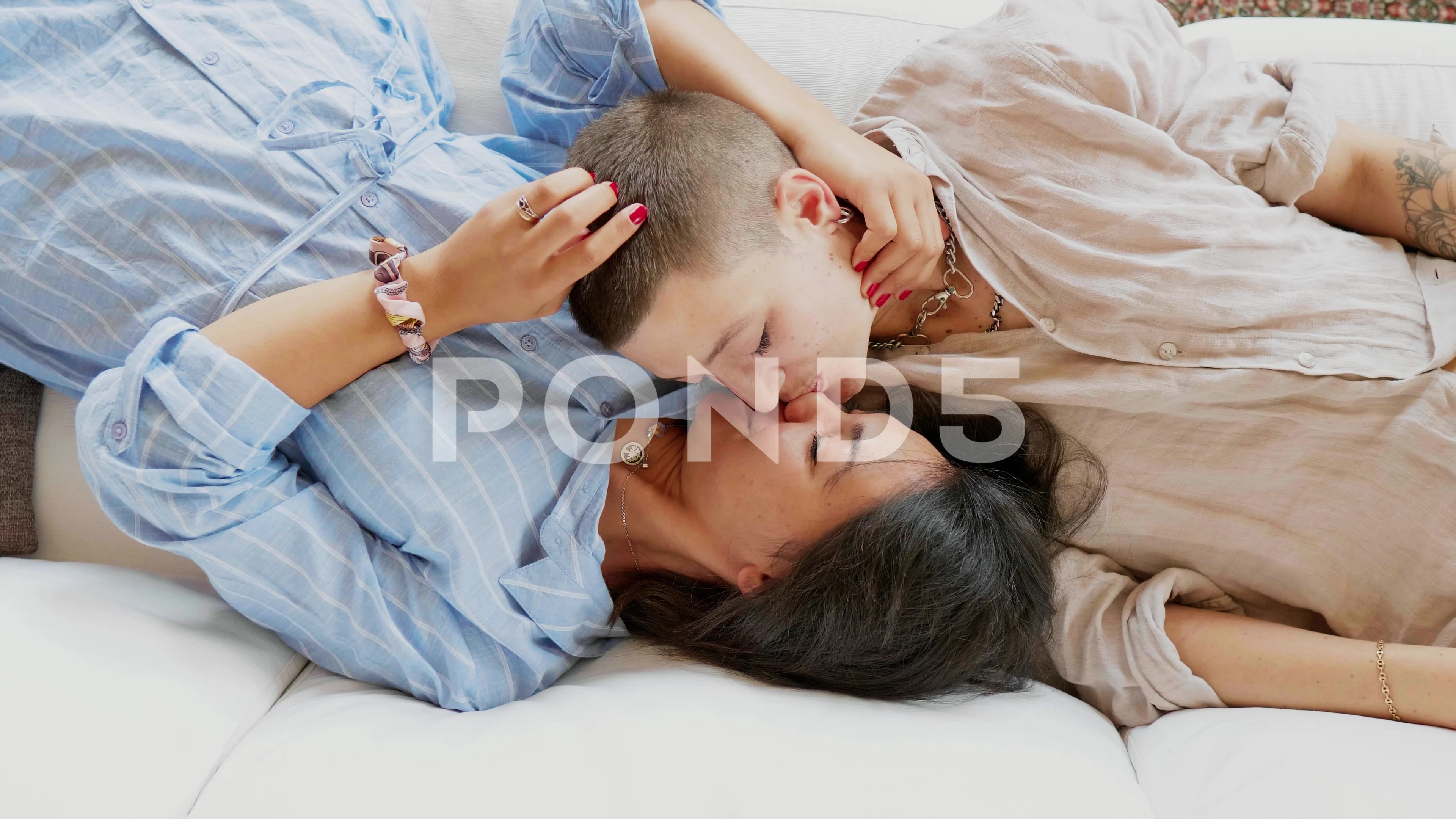 alan pitcher recommends Lesbians Kissing On Couch