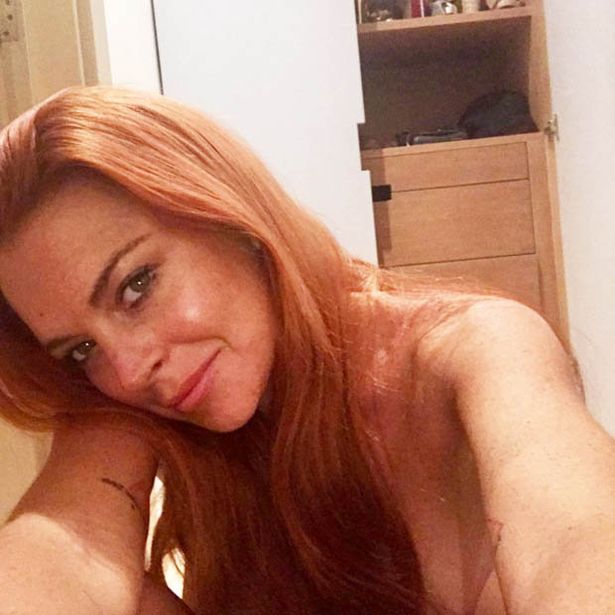 divina regalado recommends lindsey lohan nude selfie pic