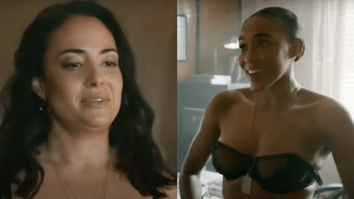 Massive Tits Lesbian by stepmom