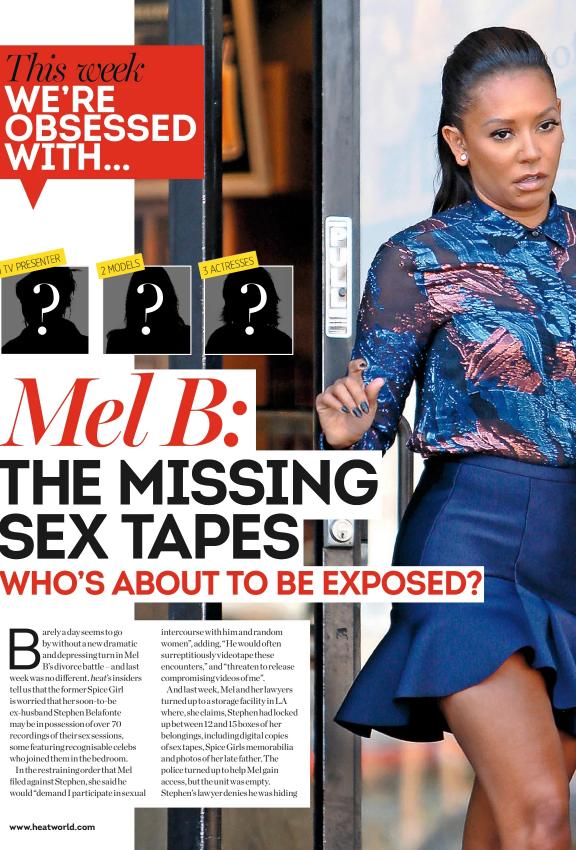 denise peyton recommends mel b tape pic