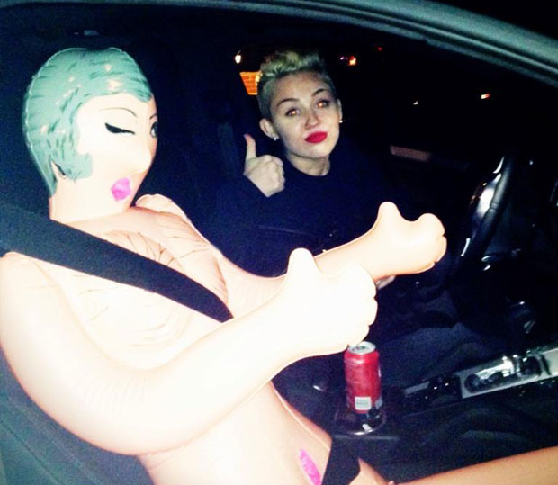 chris baek recommends miley cyrus blow up doll pic