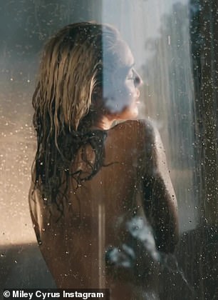 dan ouellette recommends miley cyrus naked in the shower pic